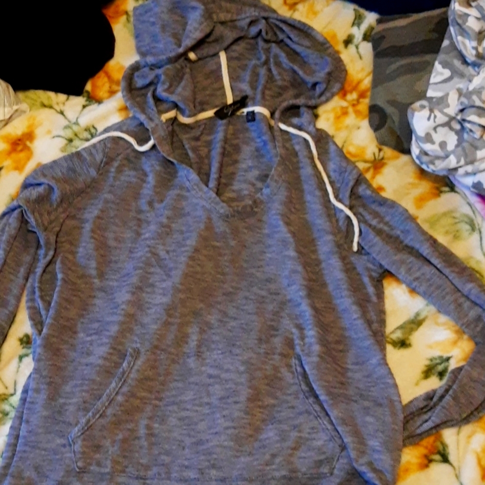 See through sweatshirt